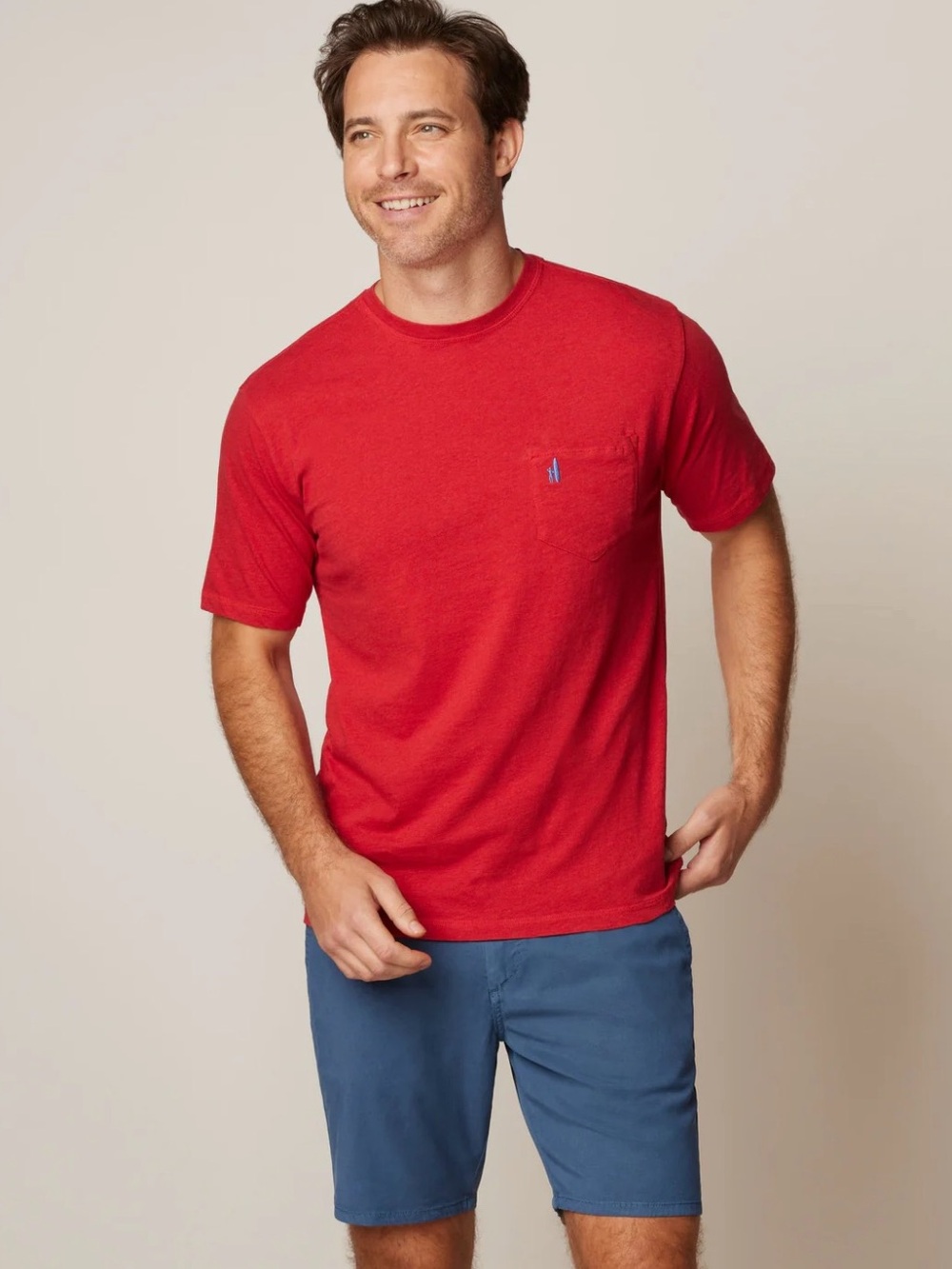 NWOT Johnnie-O red Dale tshirt
